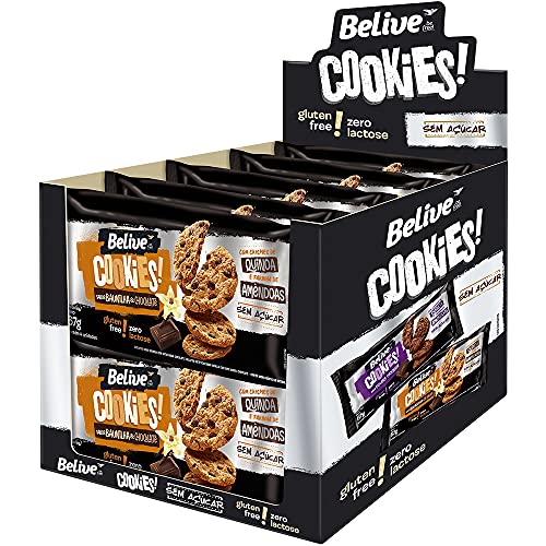 COOKIES BELIVE BAUNILHA C/GOTAS DE CHOCOLATE 67G