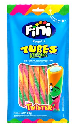 FINI TUBES TWISTER 80G
