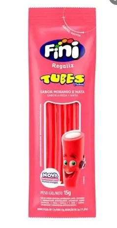 FINI TUBES MORANGO/NATA 15G