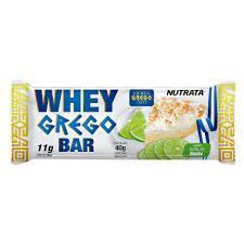 BARRA WHEY GREGO BAR TORTA LIMAO 40G NUTRATA