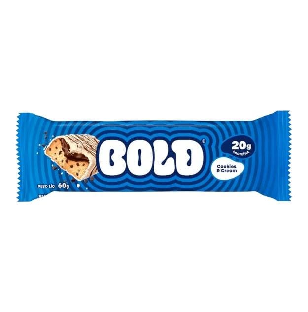 BARRA BOLD COOKIES E CREAM 60G