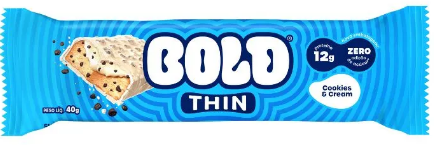 BARRA BOLD COOKIES E CREAM 40G