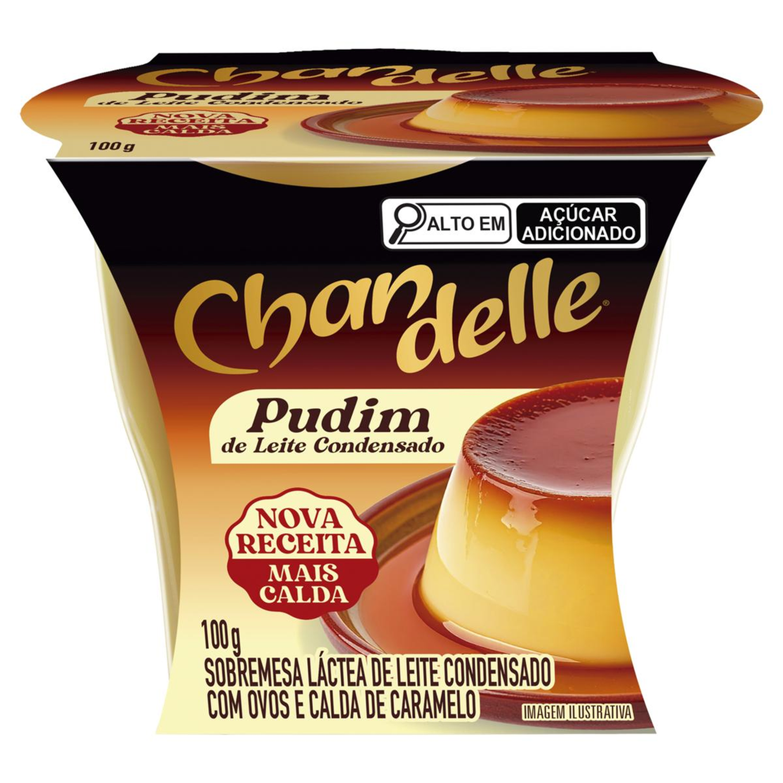 CHANDELLE PUDIM 100G