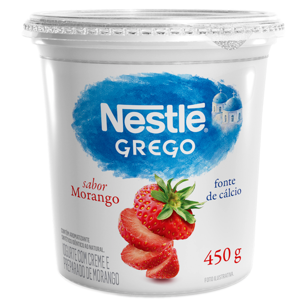 IOGURTE GREGO NESTLE MORANGO