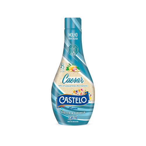 MOLHO SALADA CASTELO CAESAR 236ML