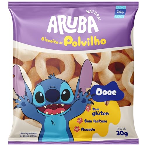 BISCOITO ARUBA POLVILHO STITCH