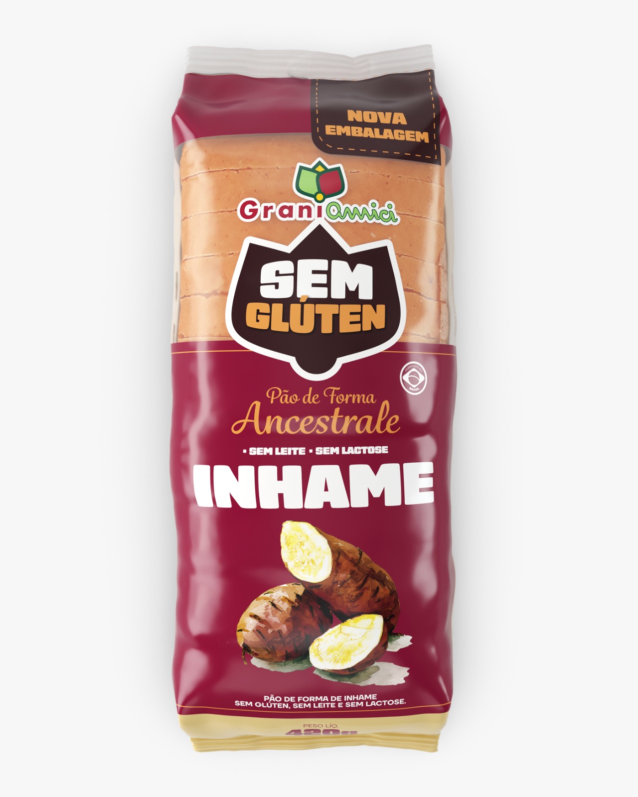 PAO DE FORMA GRANI AMICI ANCES