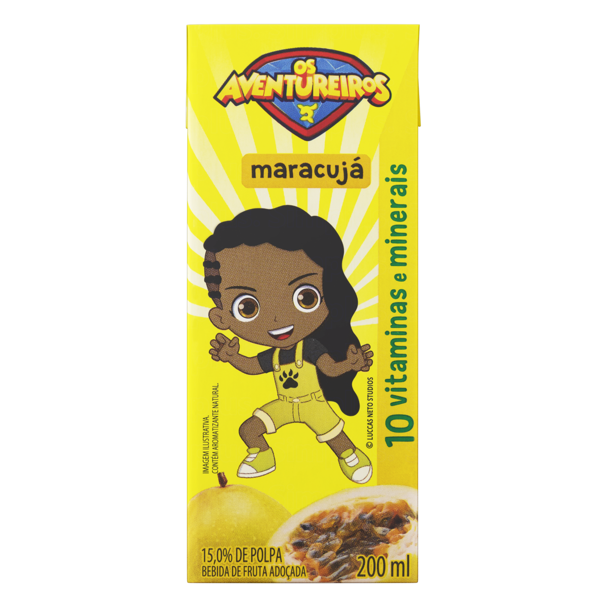 AVENTUREIROS BEBIDA DE MARACUJA 200ML