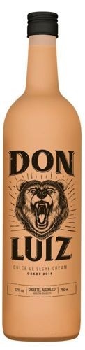 COQUETEL ALC.DON LUIZ 750ML DULCE LECHE CR.