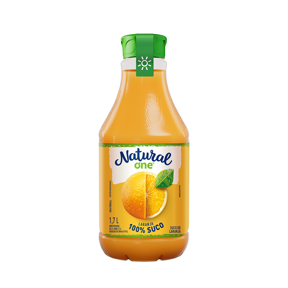 SUCO NATURAL ONE 1,7L LARANJA