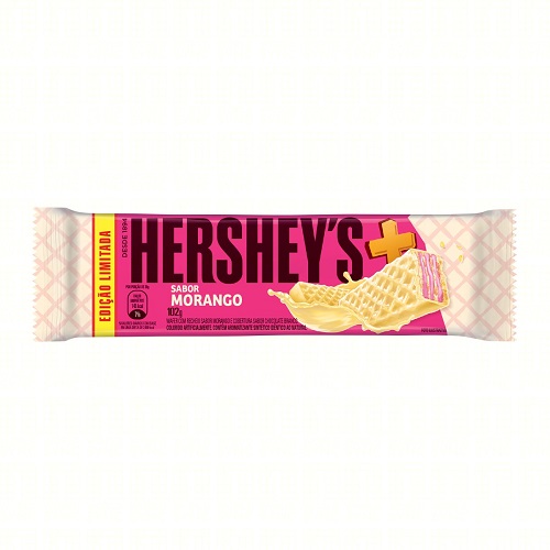 HERSHEYS WAFER MAIS MORANGO