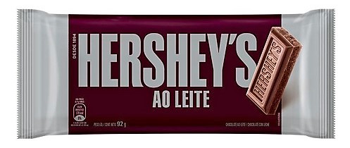 CHOC HERSHEYS AO LEITE 82GR