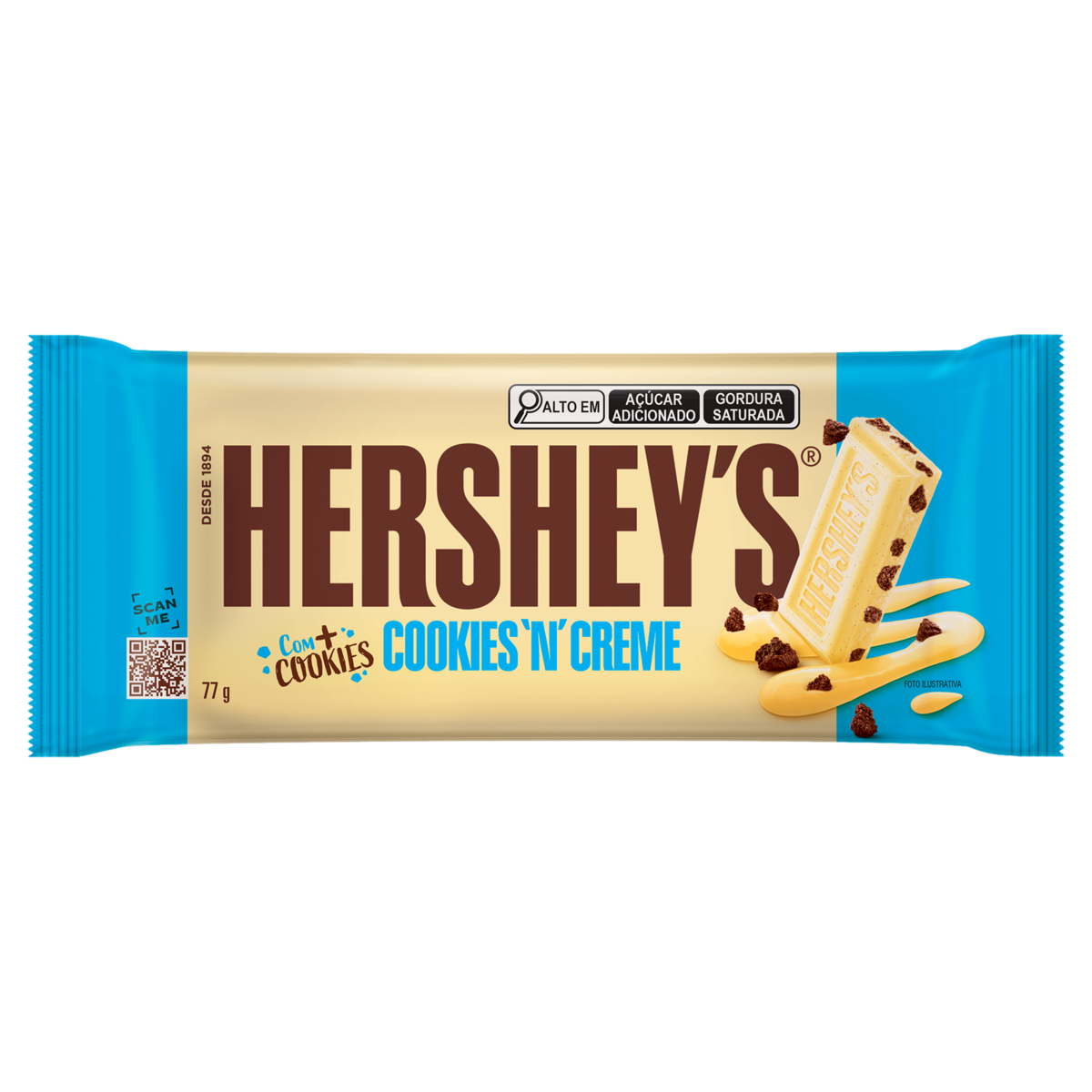 BARRA HERSHEYS CHOCO CNC 77G