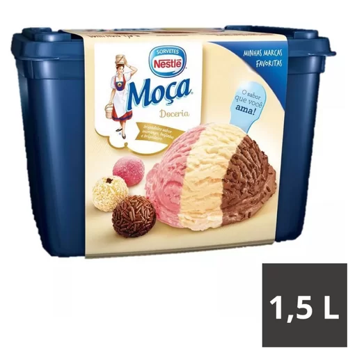SORVETE POTE 1,5L TRIO MOCA
