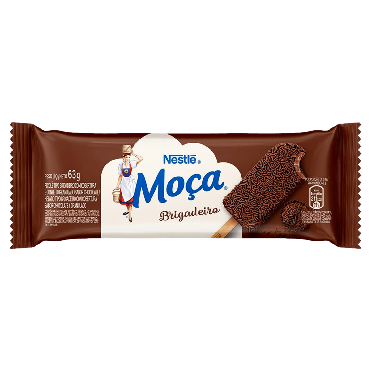 PICOLE GIRL BRIGADEIRO 63G