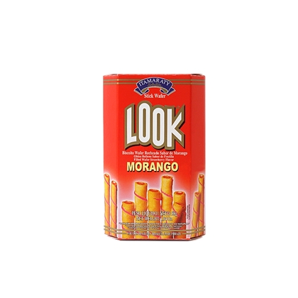 BISC LOOK WAFFER 55G, MORANGO