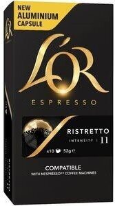 L OR CAP ESPRESSO RISTRE 11 10UN 52G